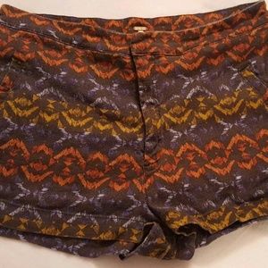 Free People Aztec Shorts